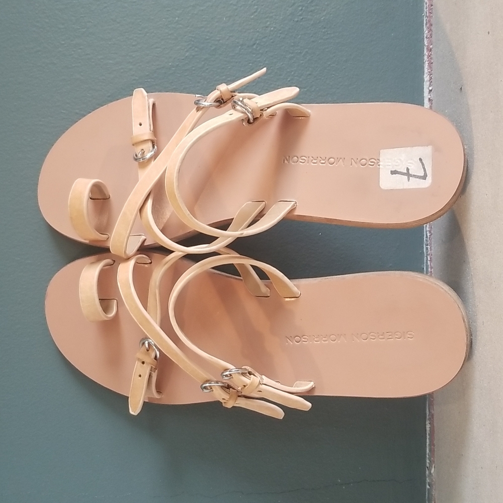 Stylish Sand Colored Sandals!!💛🌟🌞 - Picture 5 of 10